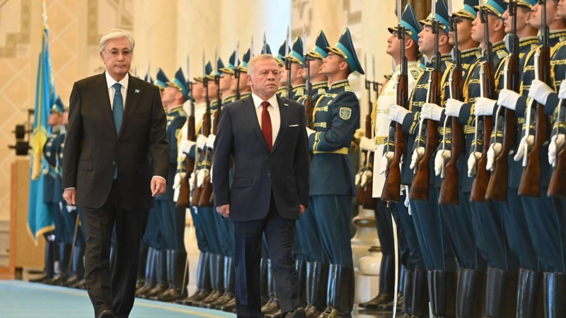 Токаев и Абдалла II бен аль-Хусейн начали переговоры в Астане