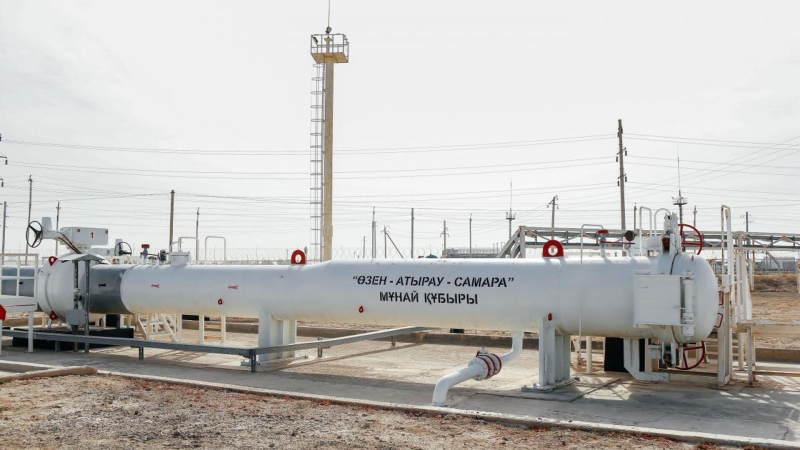 В Казахстане модернизировали участок нефтепровода "Узень – Атырау – Самара"