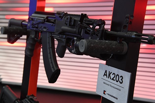 "Рособоронэкспорт": Indo-Russian Rifles Private Limited начало выпуск автоматов АК-203